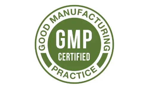 GMP Certified - Good Manufacturing Practice